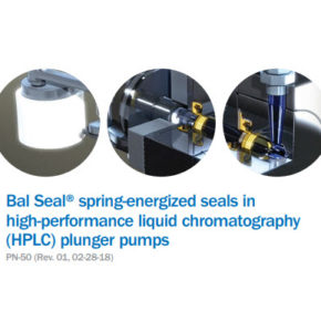 HPLC plunger pump seal application bulletin cover