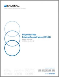 Polyimide-filled PTFE