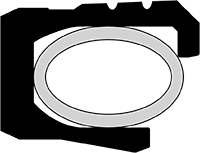 material-graphite-reinforced GRAPHITE FIBER-REINFORCED PTFE