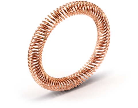 EMI/RFI Shielding Bal Spring® canted coil spring