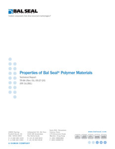 TR-8A Polymer Materials Data Sheet
