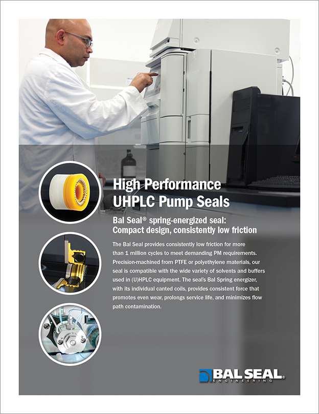 Cover Image High Performance UHPLC Pump Seals