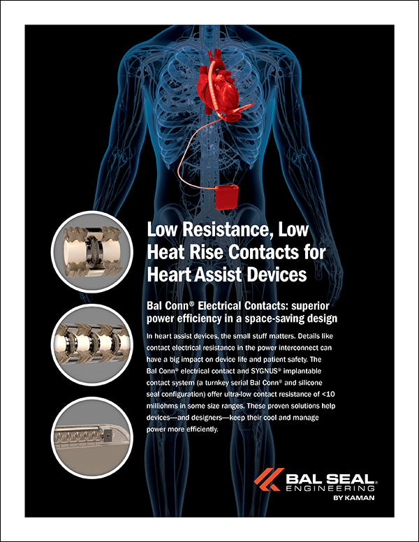 cover Contacts for Heart Assist Devices